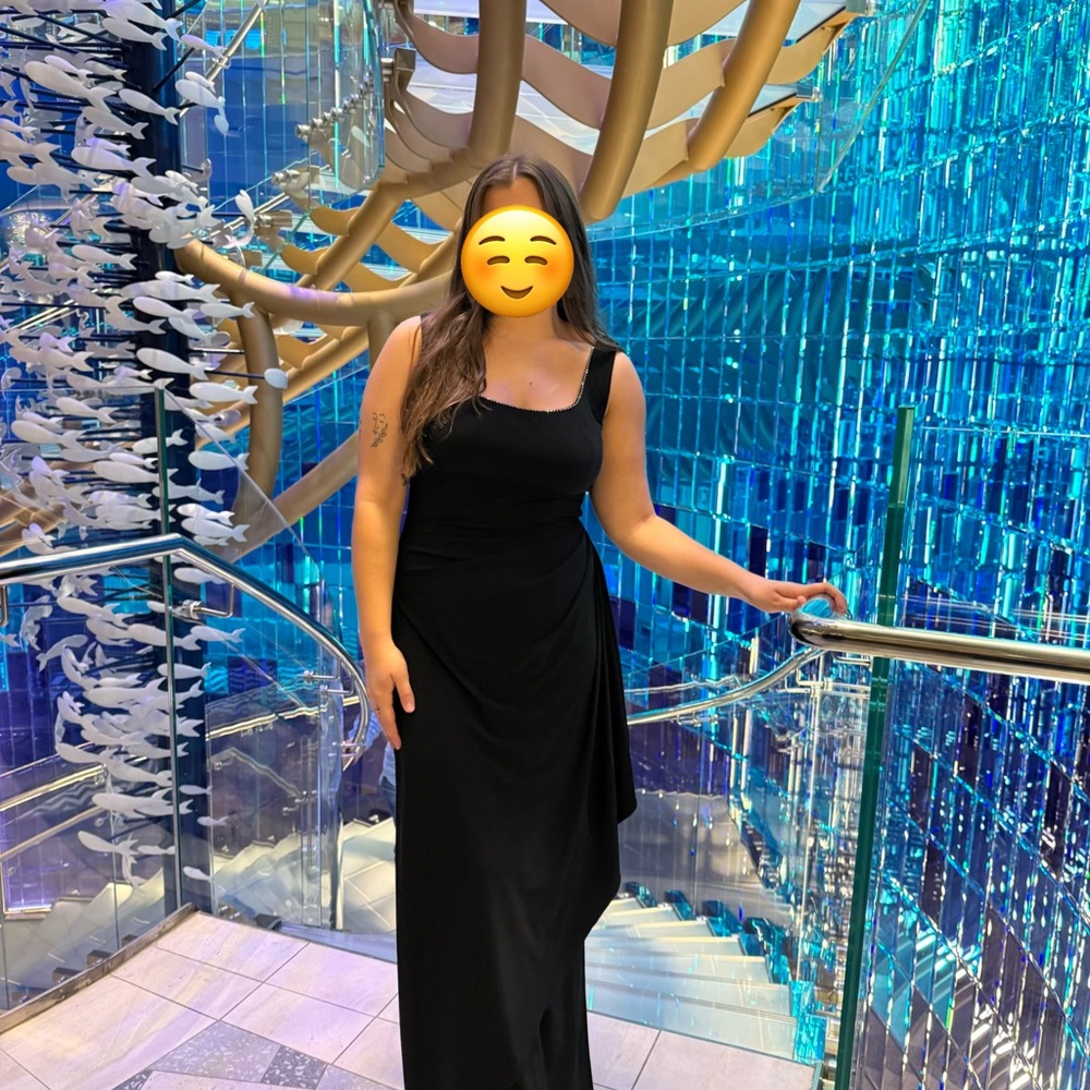 Elegant Black Evening Dress